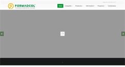 Desktop Screenshot of formadcol.com